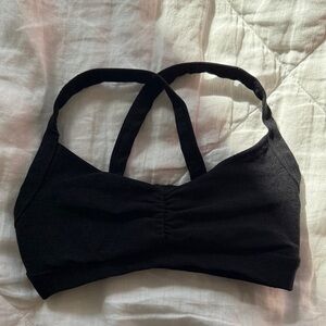 Vuori Dark Grey Sports Bra